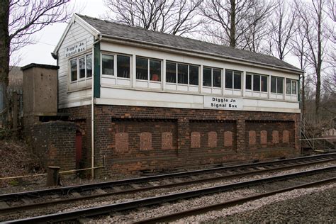 diggle junction signal box|diggle junction stations.